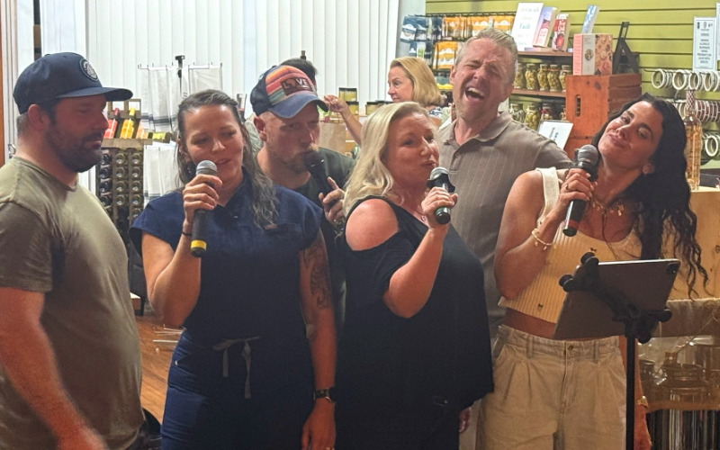 Karaoke at Olive Tree and Vine