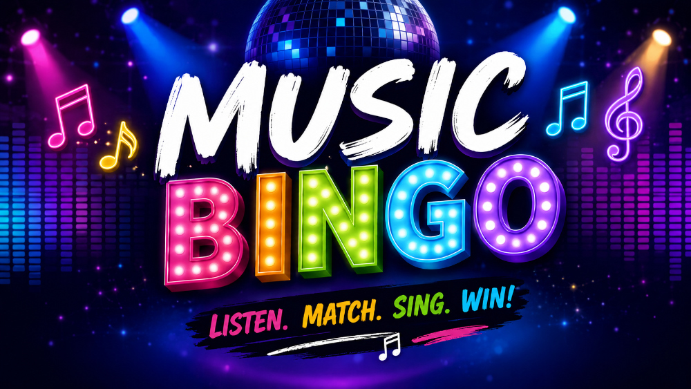Music Bingo at Olive Tree and Vine